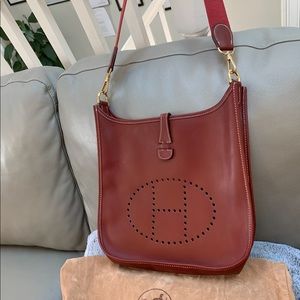 Hermes Evelyne Bag Gen I Courchevel GM